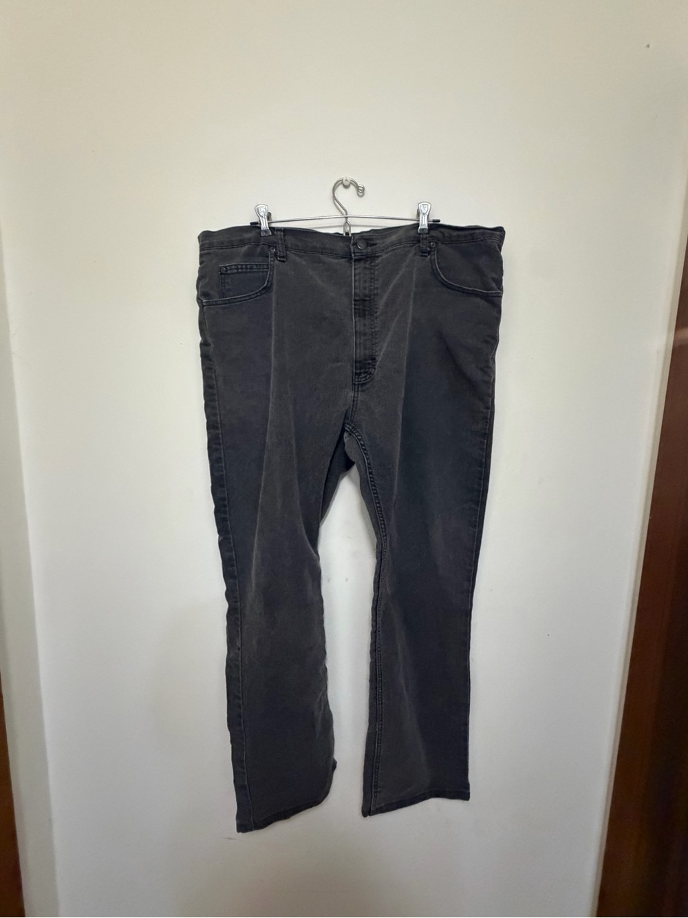 Dickies Men's Dark Gray Straight-Leg Work Pants